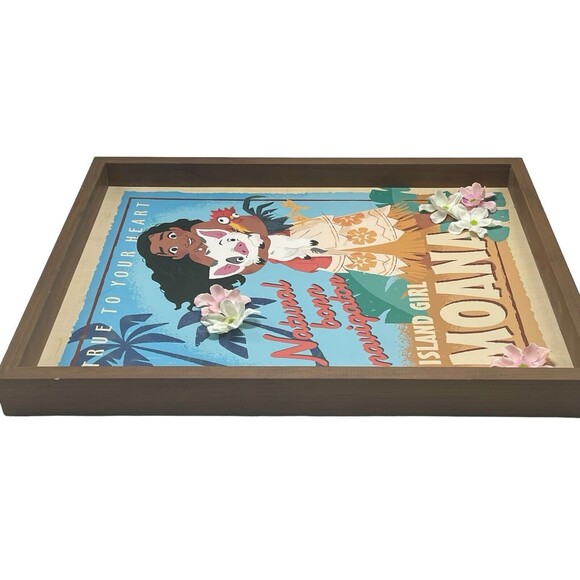 Disney Moana Poster Picture and Frame RARE - Picture 16 of 16